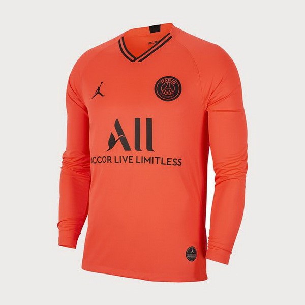 Camiseta Paris Saint Germain Segunda equipo ML 2019-20 Naranja